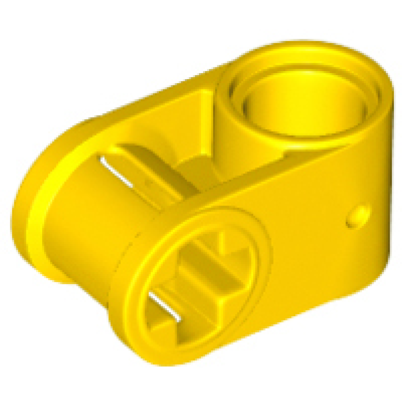 Technic, As en Pin Koppeling Loodrecht Yellow